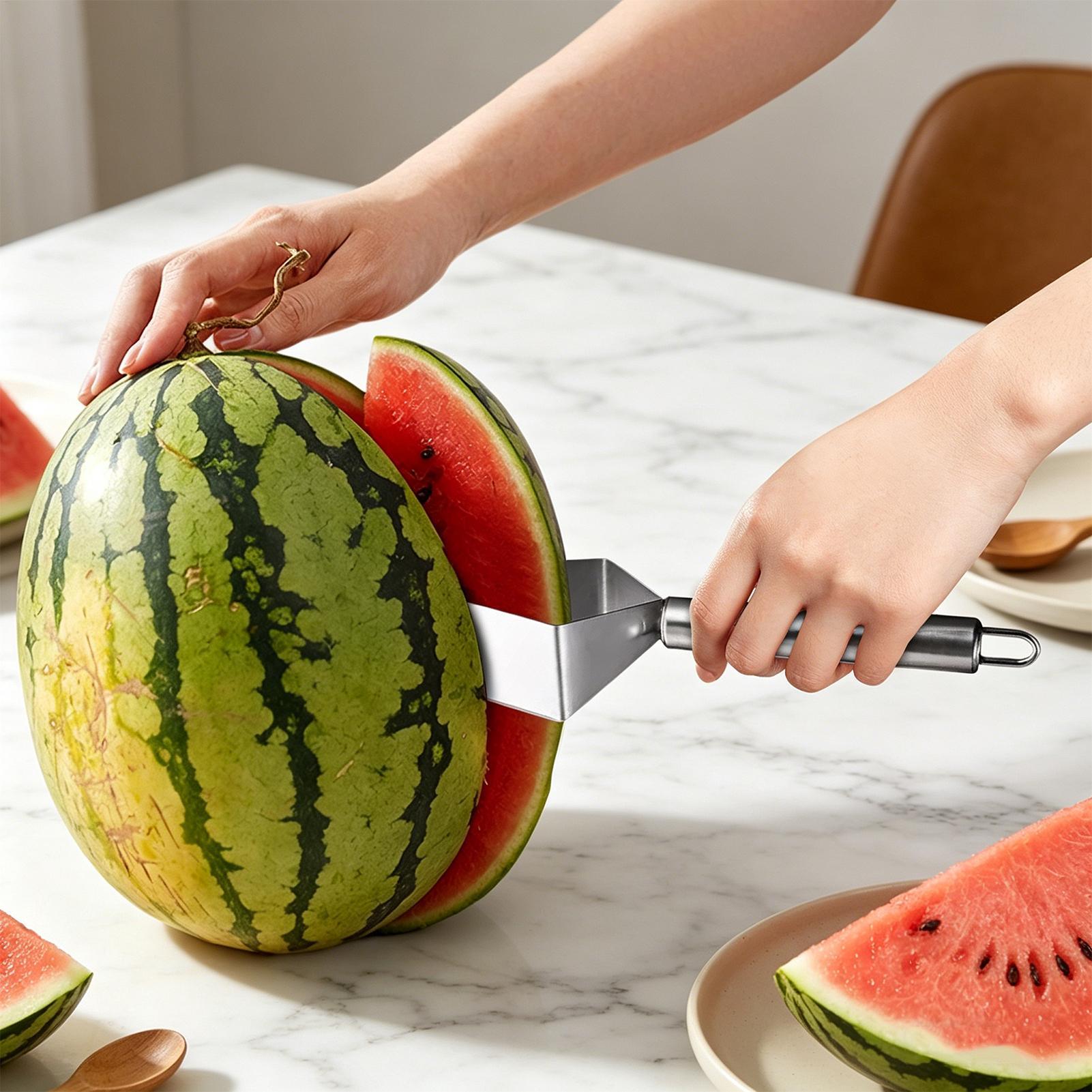 Watermelon Slicer Cutter - Cortador de Melancia em Aço Inoxidável