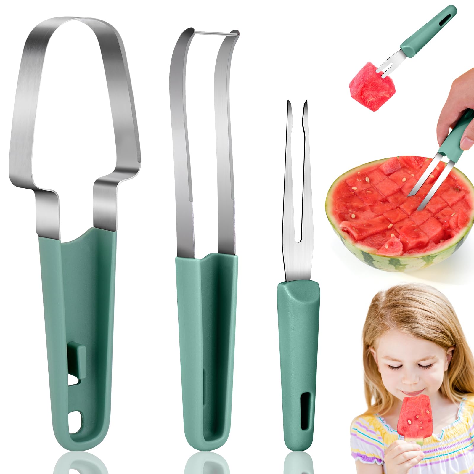 Watermelon Slicer Cutter - Faca e Cortador de Melancia 3