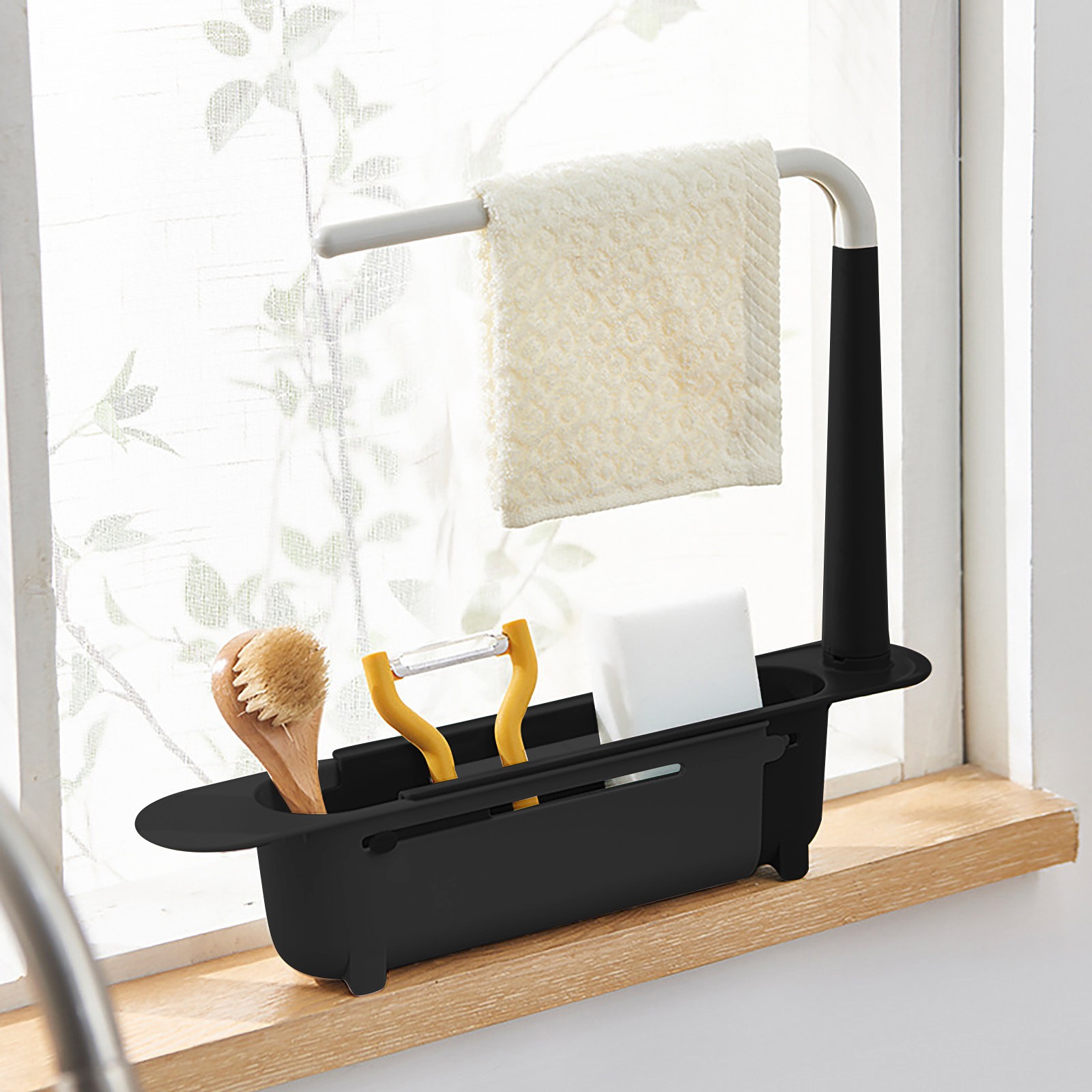 Kitchen Gadgets Everyone Needs - Escorredor pia elescópico, organizador de cozinha,