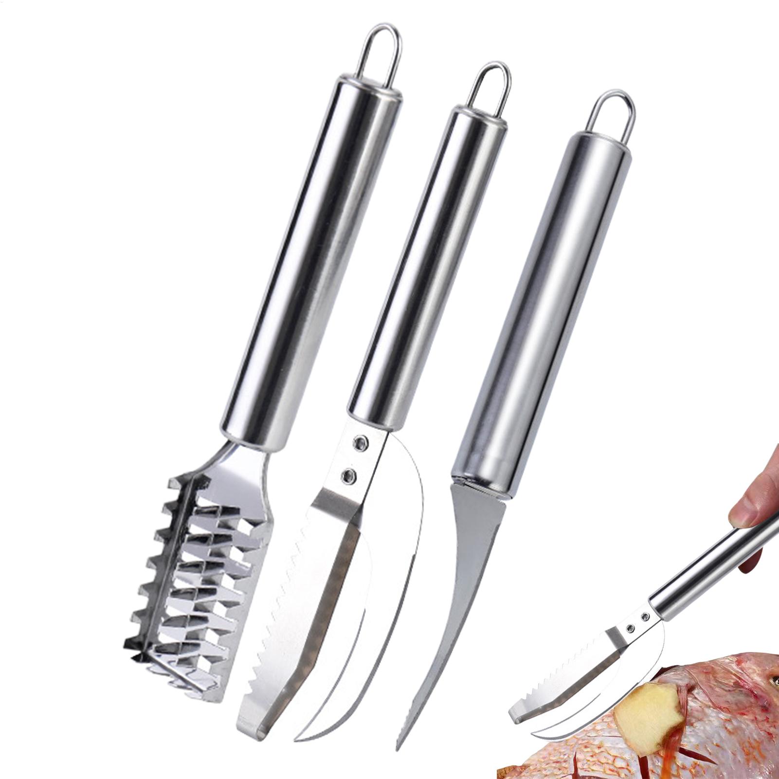 Kitchen Gadgets Everyone Needs - Removedor de Escamas de Peixe, Faca