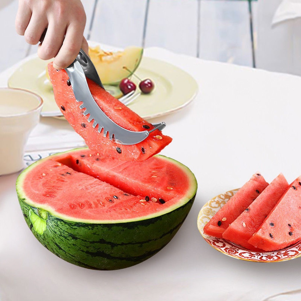 Watermelon Slicer Cutter - Fatiador de melancia em aço inoxidável,