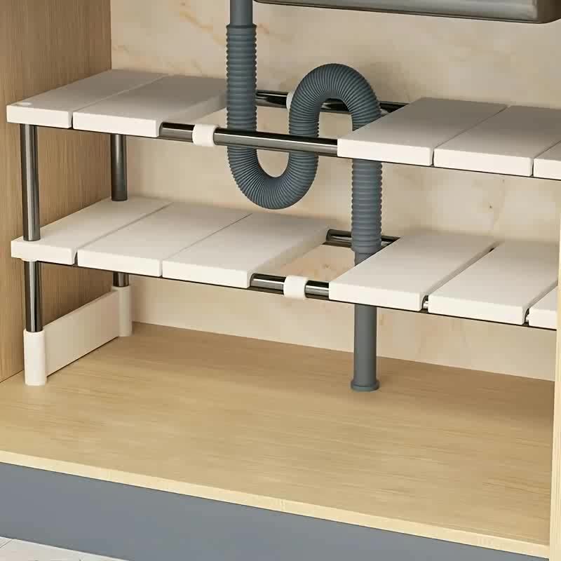 Kitchen Gadgets Cabinet - Prateleira Ajustável para Armazenamento Sob a