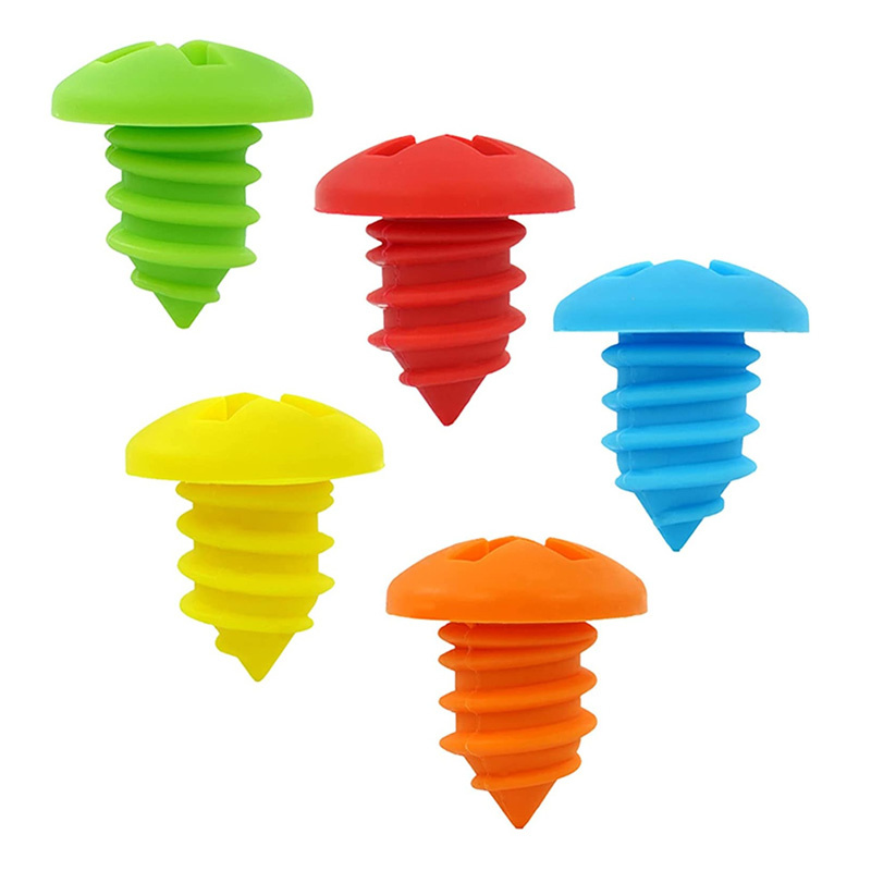 Kitchen Gadgets Home Party - 200 pçs silicone rolha de vinho