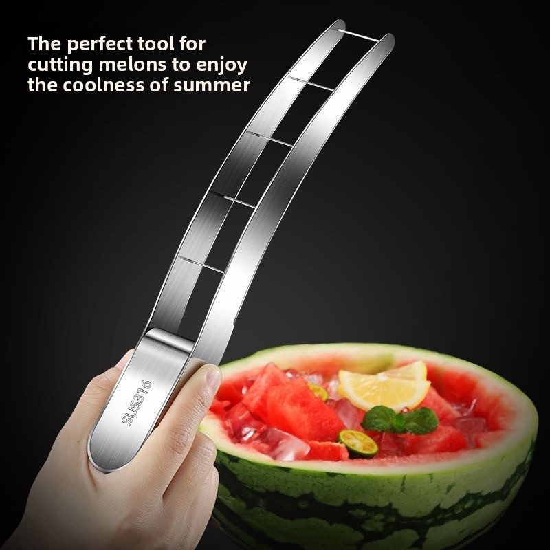 Watermelon Slicer Cutter - Ferramenta Doméstica para Cortar Melancia em