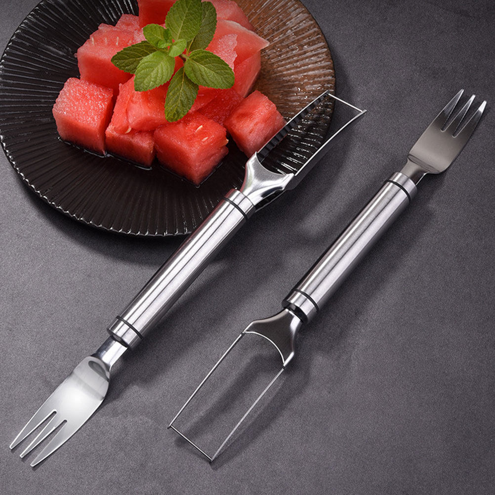 Watermelon Slicer Cutter - Cortador e Garfo de Melancia 2