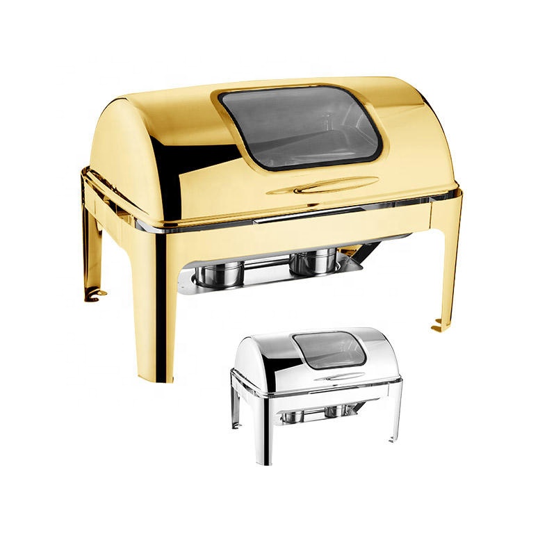 Kitchen Gadgets Set - Rechaud Retangular de Luxo em Aço