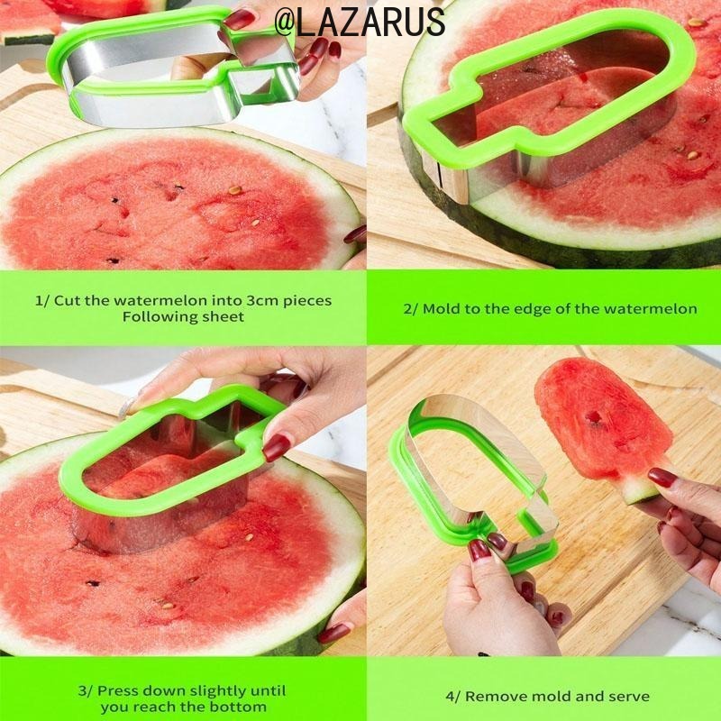 Watermelon Slicer Cutter - Cortador de Melancia em Cubos de
