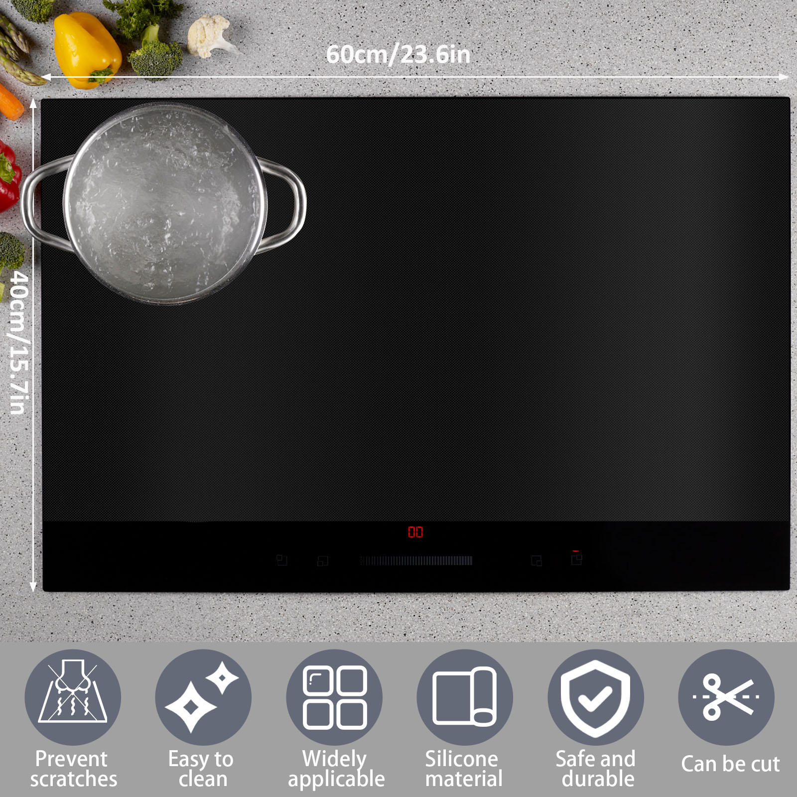 Capa de silicone antiderrapant - Kitchen Gadgets Everyone Needs avaliação e preço