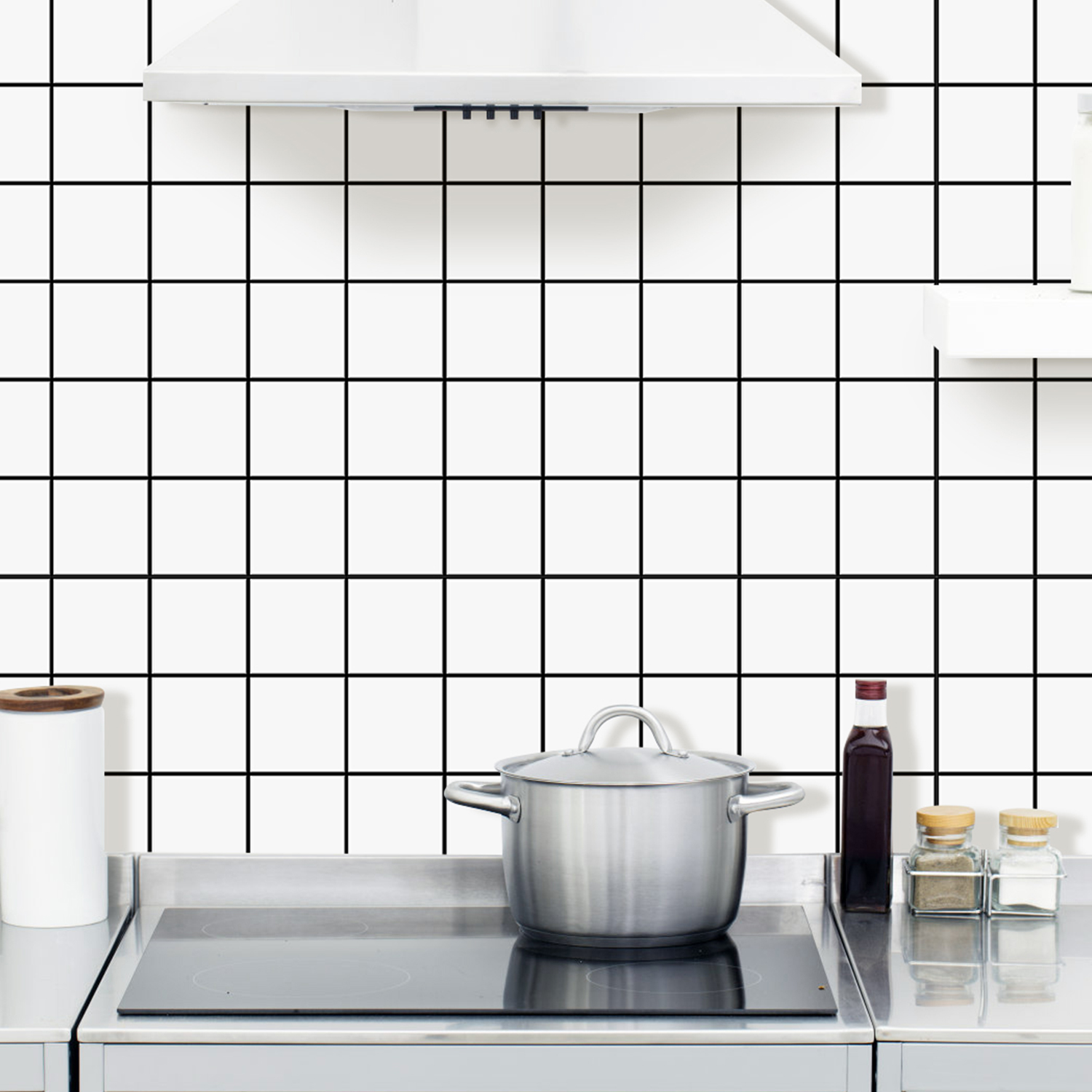 Adesivo de azulejo de parede q - Kitchen Gadgets Cabinet avaliação e preço