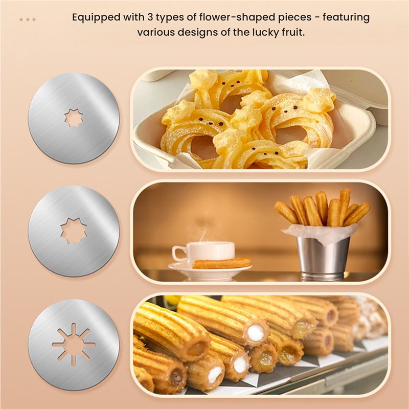 Máquina de Fazer Churros AEE6  - Kitchen Gadgets In Spanish avaliação e preço