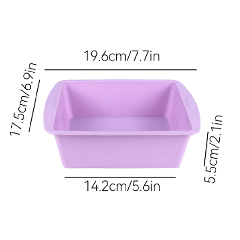 Molde de bolo quadrado de sili - Kitchen Hanging Gadgets avaliação e preço