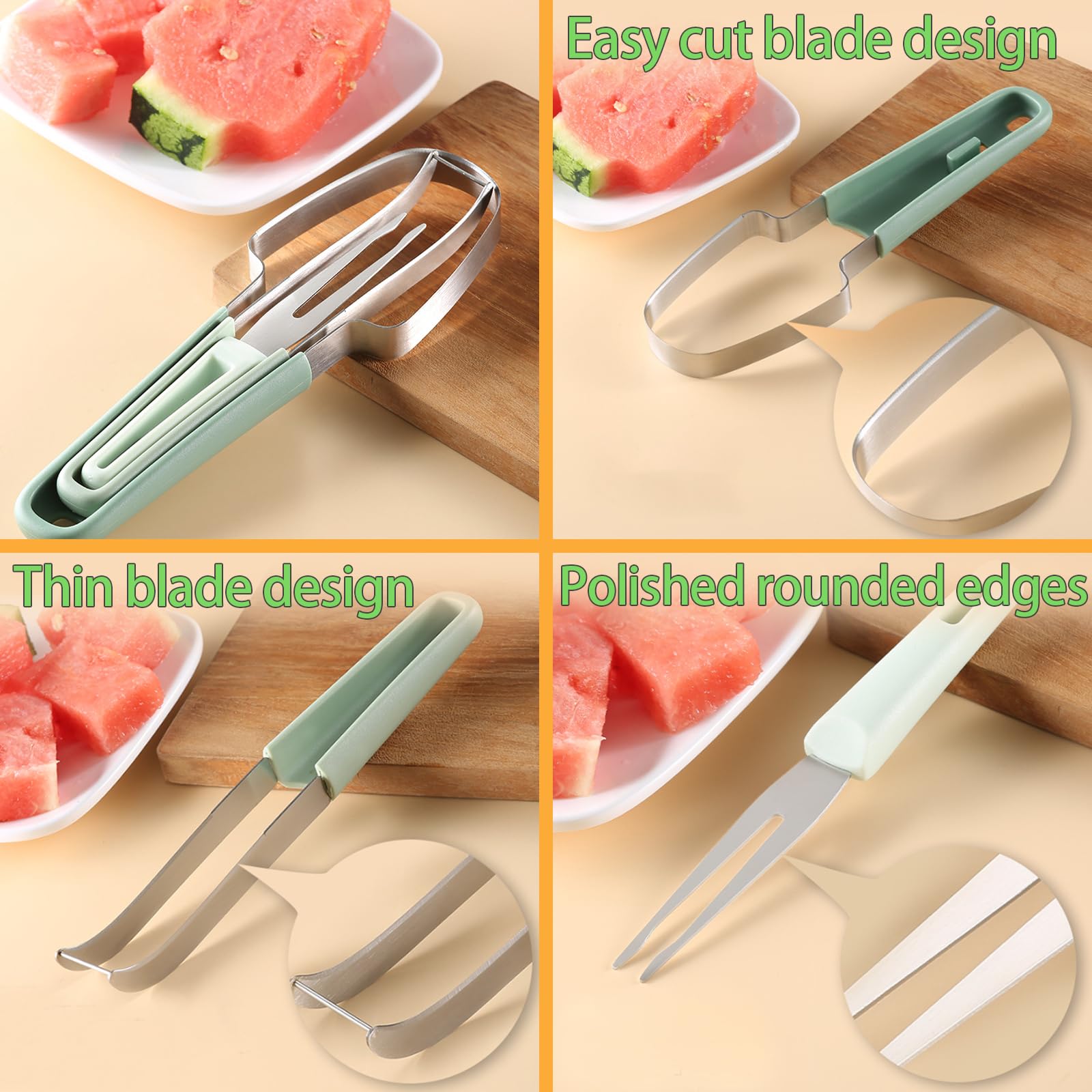 Faca e Cortador de Melancia 3  - Watermelon Slicer Cutter avaliação e preço