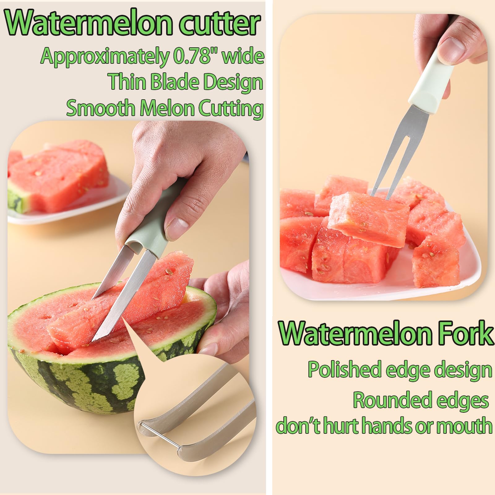 Faca e Cortador de Melancia 3  - Watermelon Slicer Cutter avaliação e preço