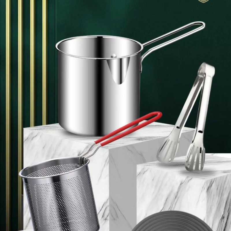 Fritadeira de aço inoxidável 3 - Kitchen Gadgets And Accessories avaliação e preço