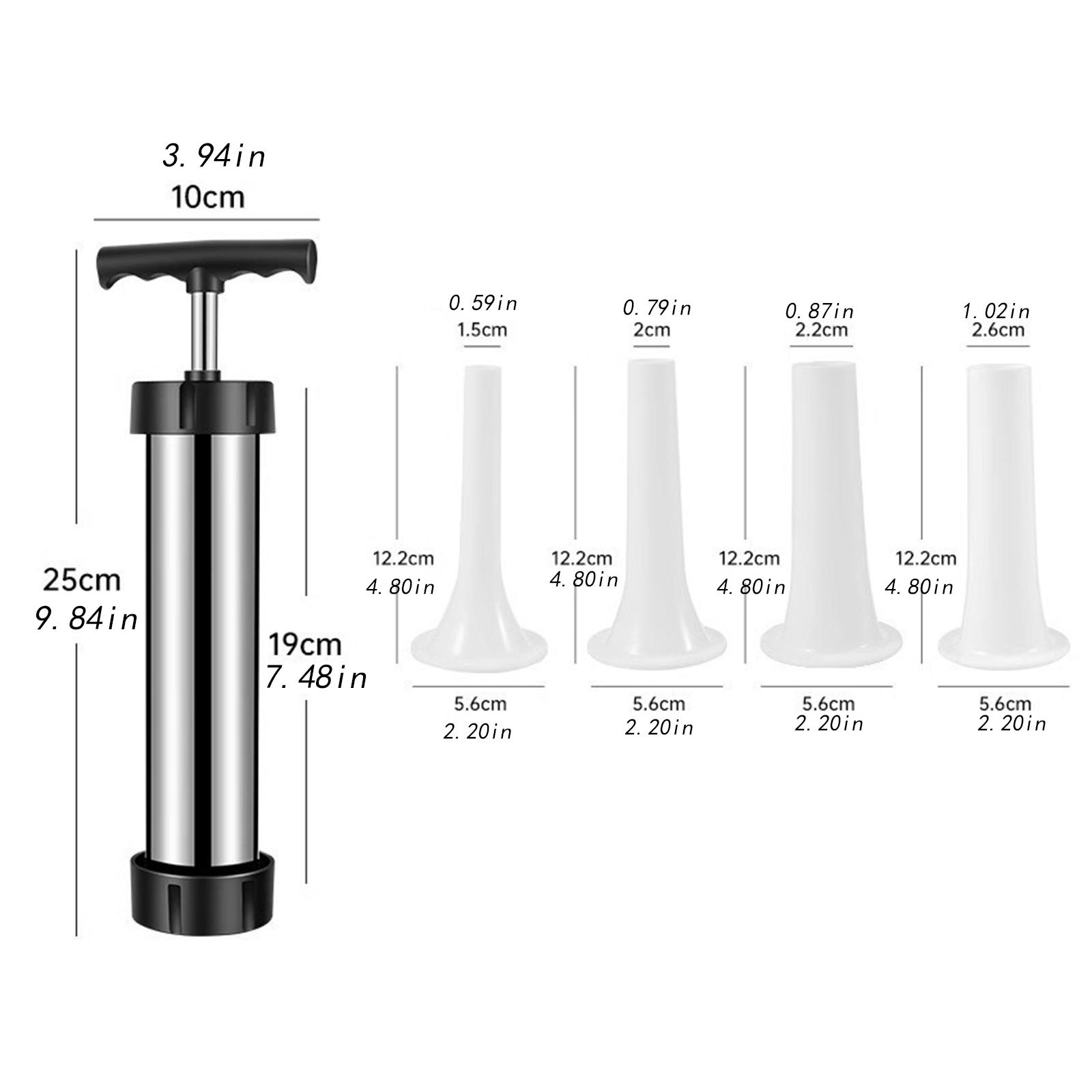 Máquina Manual de Encher Carne - Kitchen Gadgets Set avaliação e preço