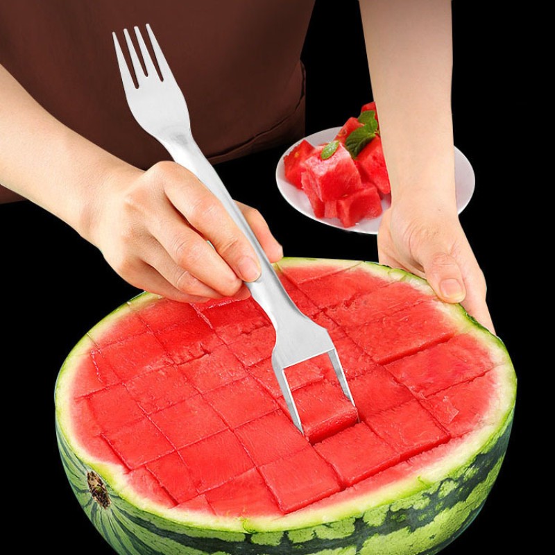 Cortador De Melancia De Aço In - Watermelon Slicer Cutter avaliação e preço