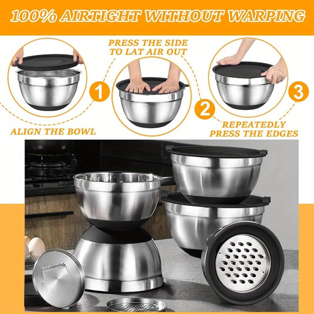17 peças, conjunto de tigela d - Kitchen Gadgets Set avaliação e preço