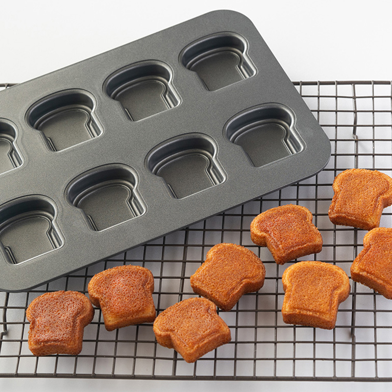 8 cavidade torrada pão padrão  - Kitchen Gadgets Baking avaliação e preço