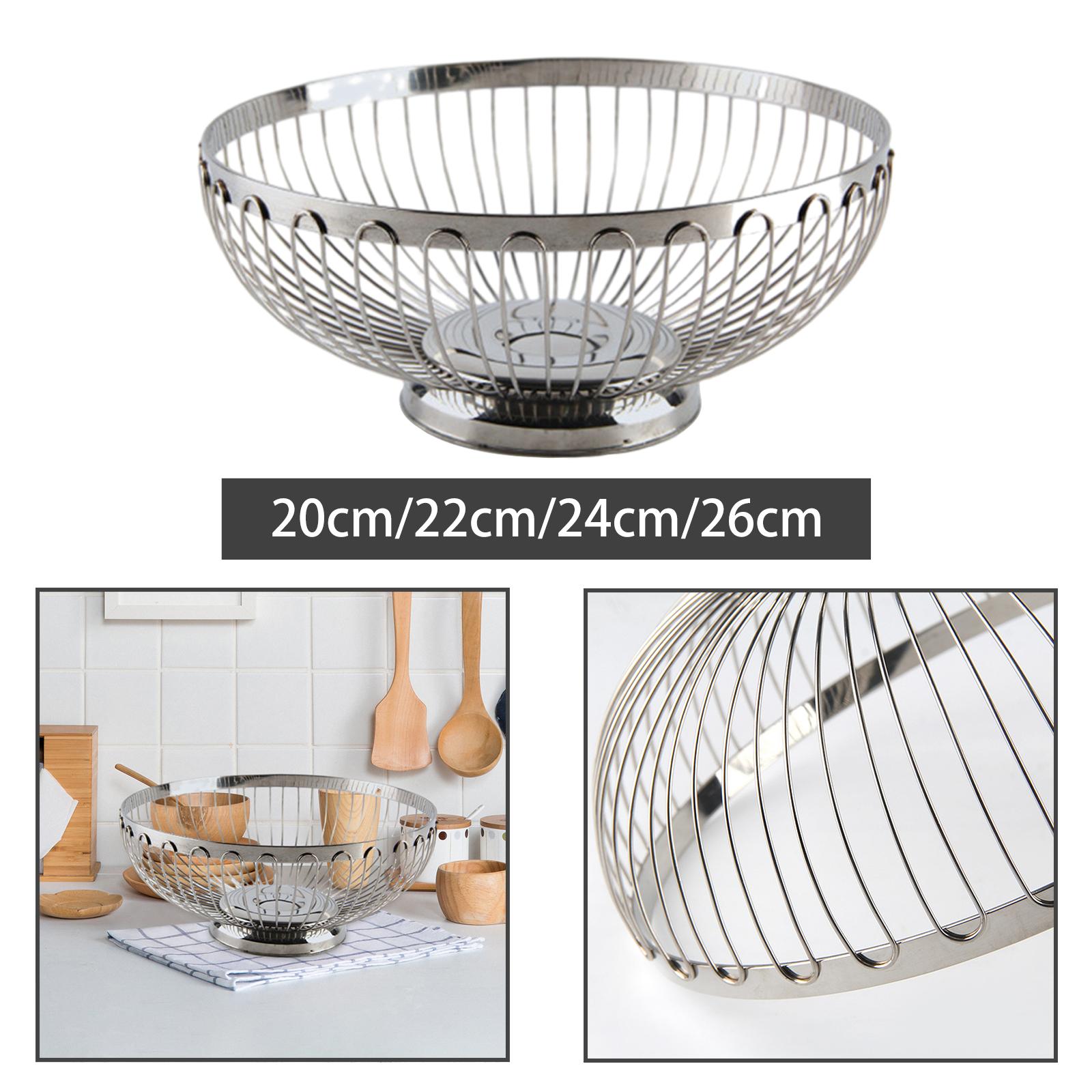 Cesta de frutas em aço inoxidá - Kitchen Gadgets Modern avaliação e preço