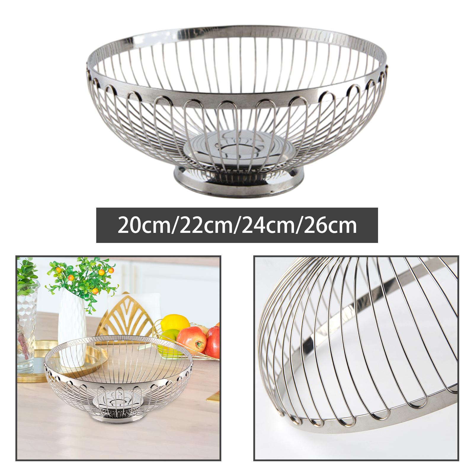 Cesta de frutas em aço inoxidá - Kitchen Gadgets Modern avaliação e preço