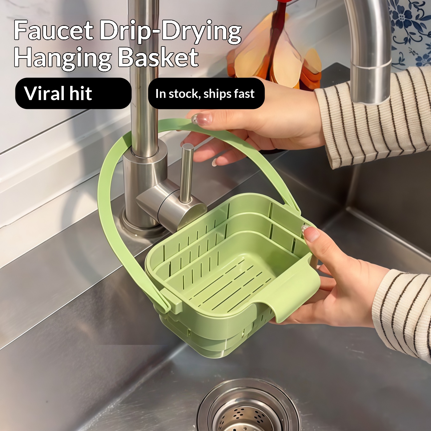 Cesto Coador Dobrável para Pia - Kitchen Hanging Gadgets avaliação e preço