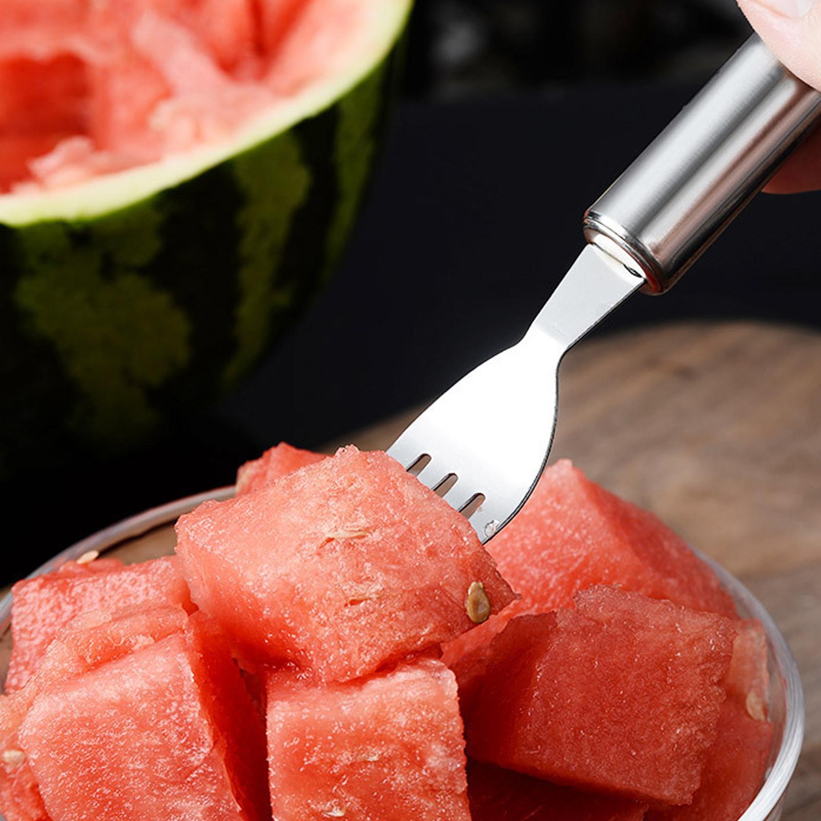 Cortador de melancia com garfo - Watermelon Slicer Cutter avaliação e preço