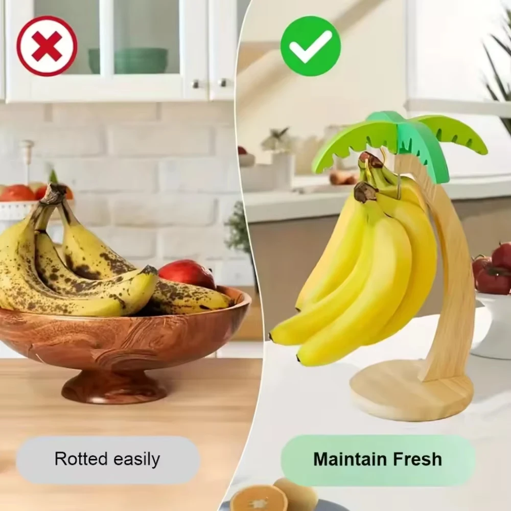 Suporte de Madeira para Banana - Kitchen Gadgets Modern avaliação e preço