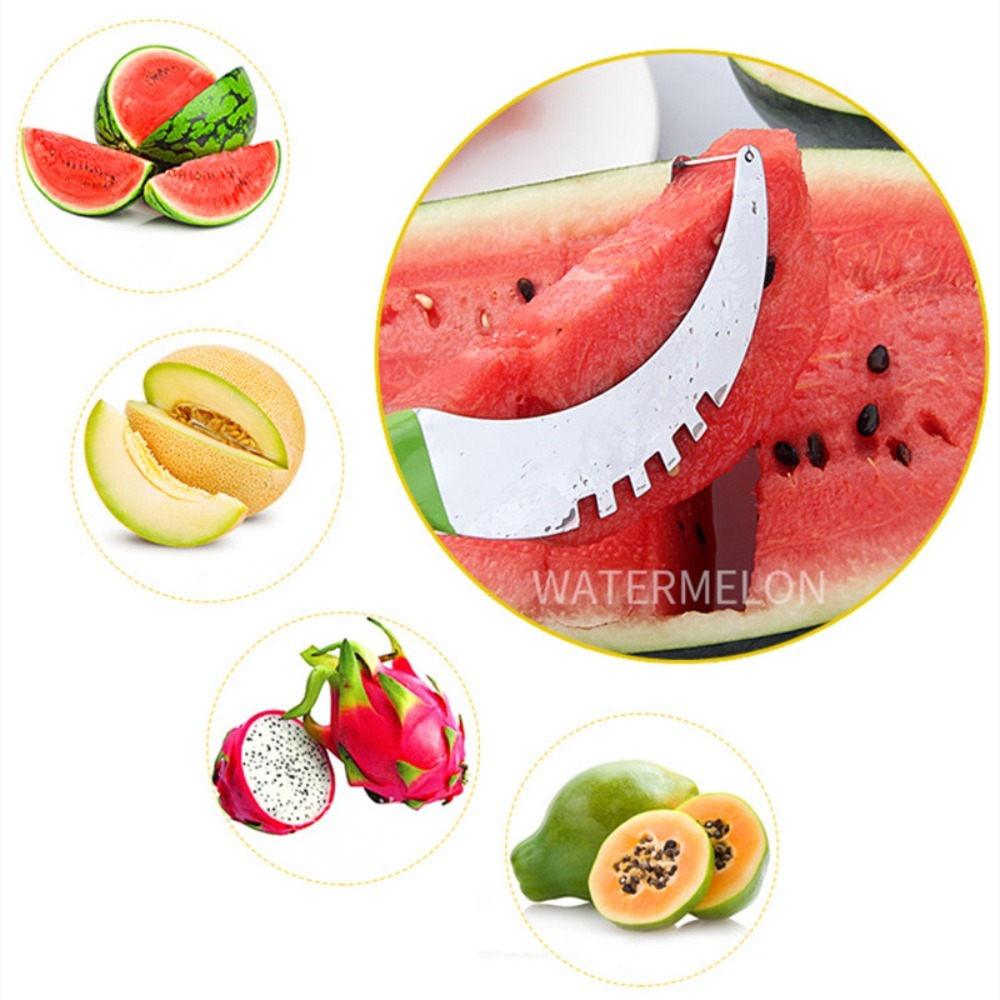 Fatiador de melancia em aço in - Watermelon Slicer Cutter avaliação e preço