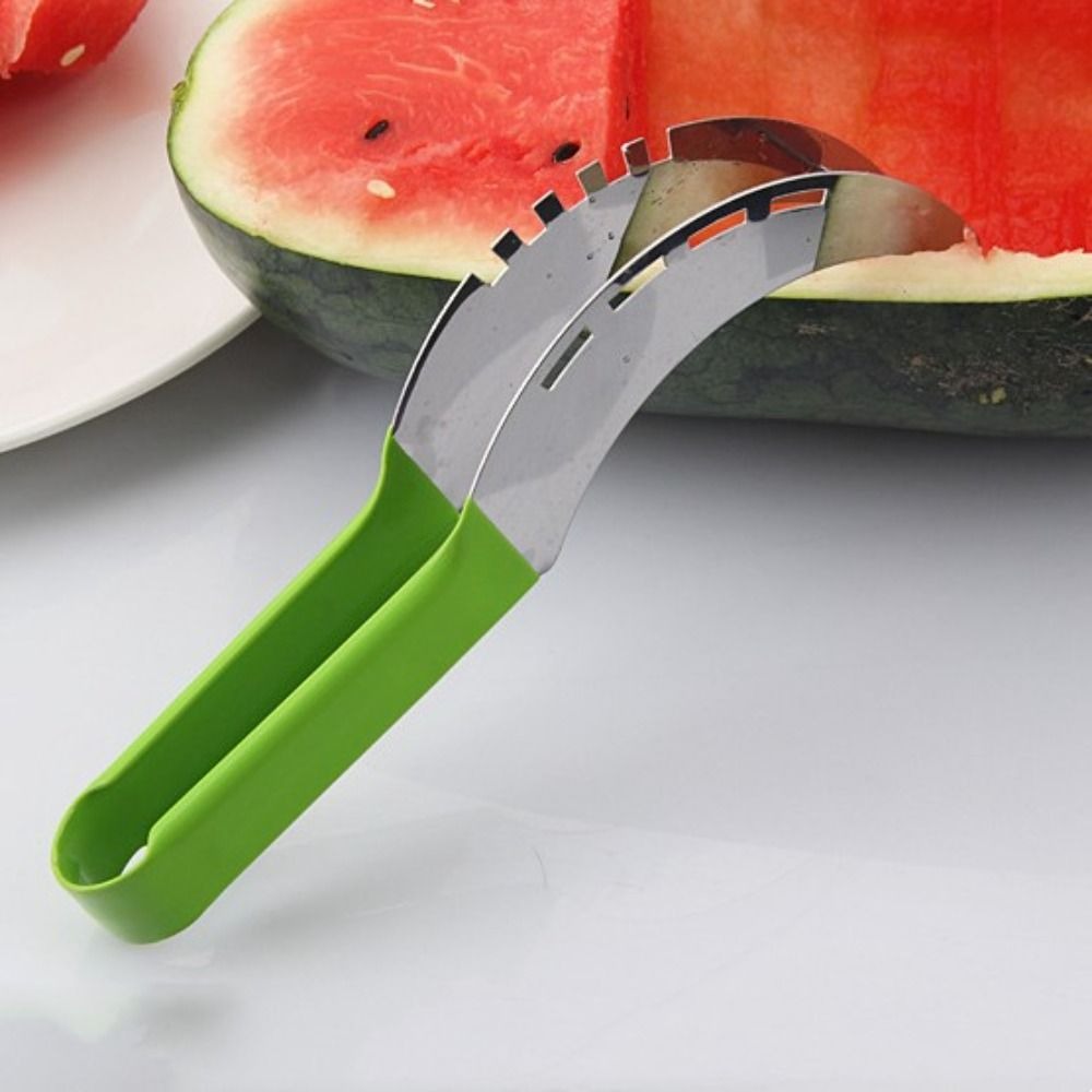 Fatiador de melancia em aço in - Watermelon Slicer Cutter avaliação e preço