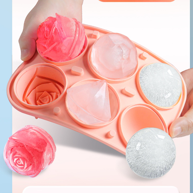 3d rosa diamante redondo molde - Kitchen Gadgets Baking avaliação e preço
