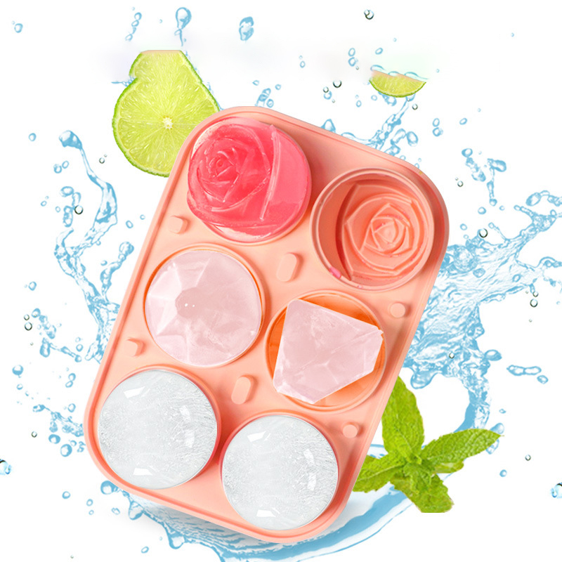 3d rosa diamante redondo molde - Kitchen Gadgets Baking avaliação e preço