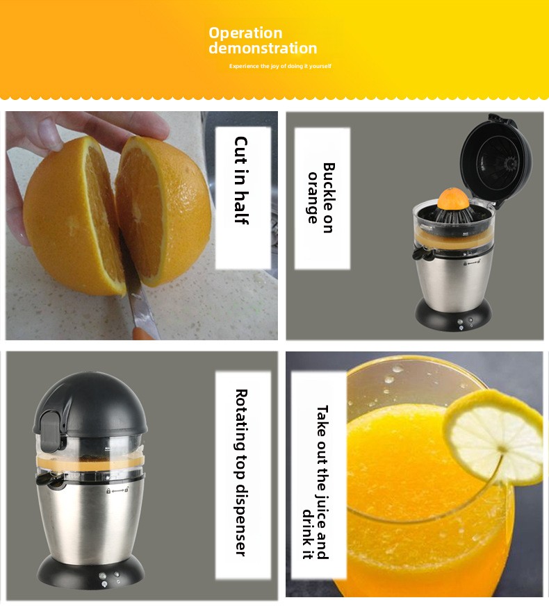 Espremedor Elétrico de Cítrico - Citrus Lemon Squeezer avaliação e preço