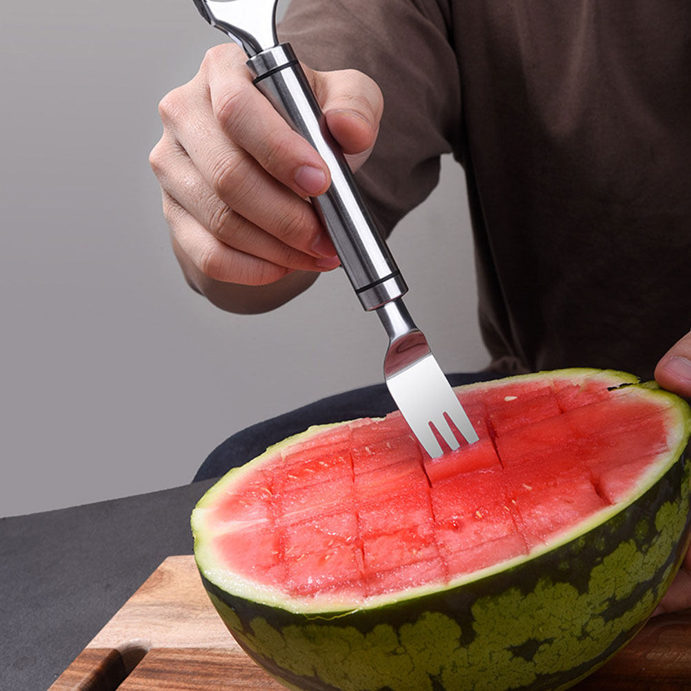 Cortador e Garfo de Melancia 2 - Watermelon Slicer Cutter avaliação e preço
