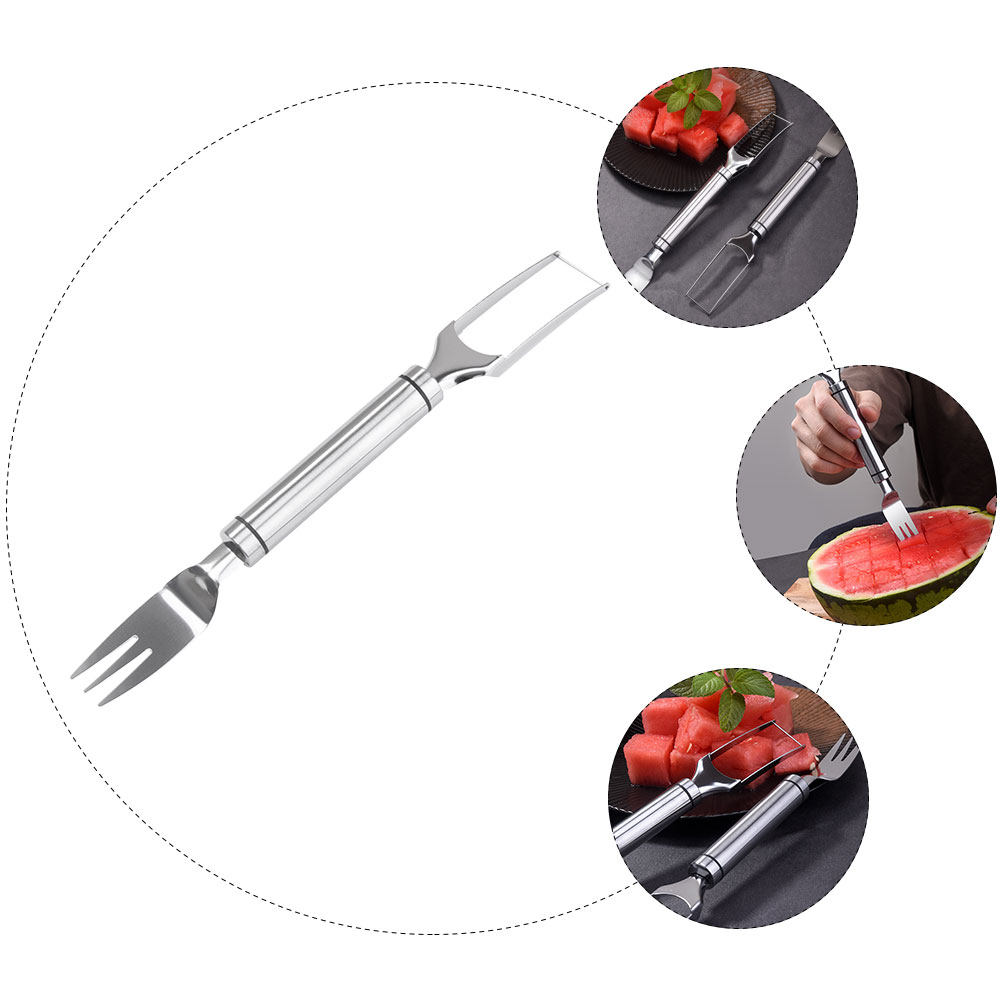 Cortador e Garfo de Melancia 2 - Watermelon Slicer Cutter avaliação e preço