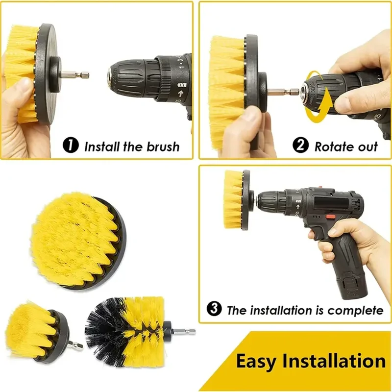 Conjunto de 3 escovas de limpe - Kitchen Gadgets Set avaliação e preço