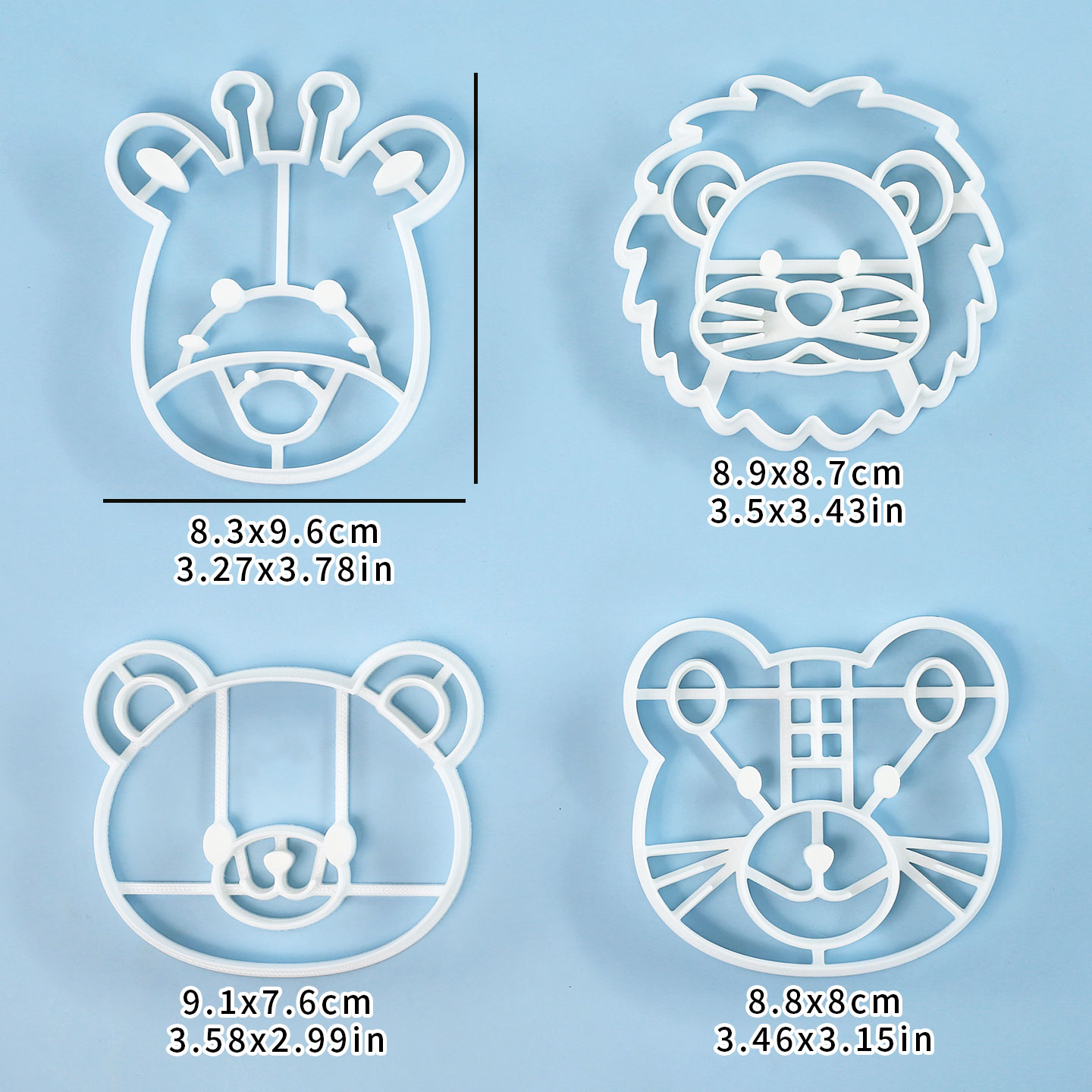 Conjunto de 4 Cortadores de Bi - Kitchen Gadgets Set avaliação e preço