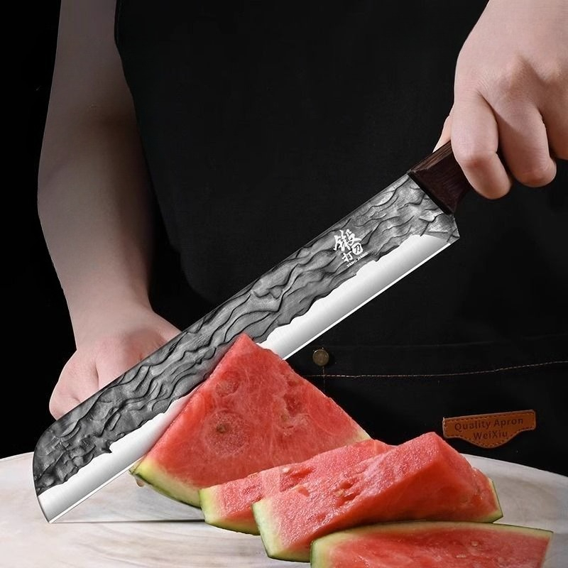 Faca de frutas forjada, uma fa - Watermelon Slicer Cutter avaliação e preço