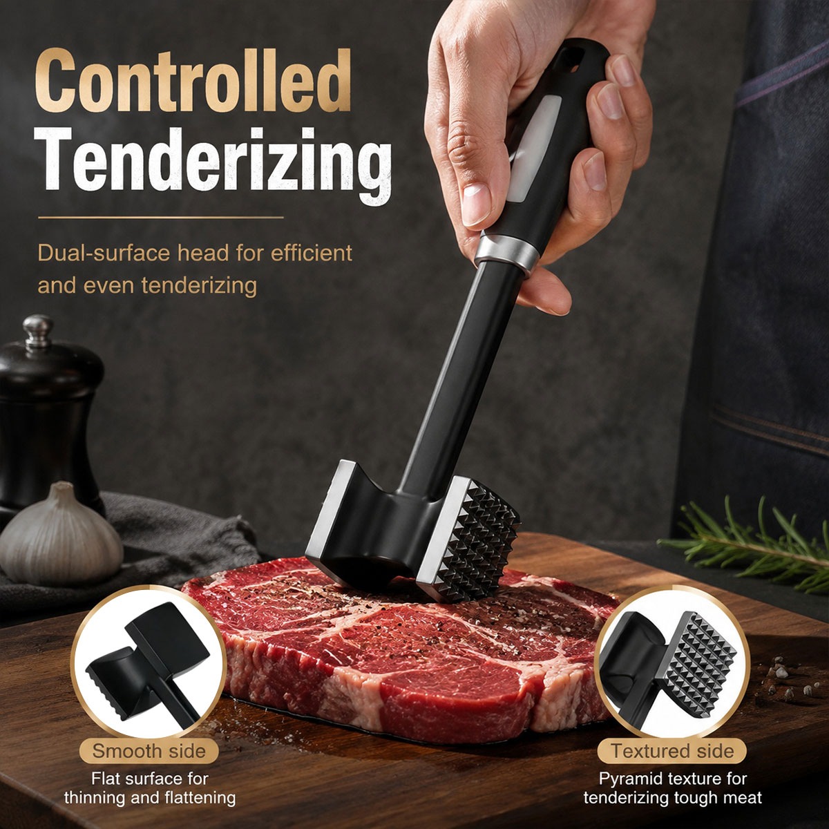 Martelo Amaciador de Carne em  - Kitchen Gadgets Modern avaliação e preço