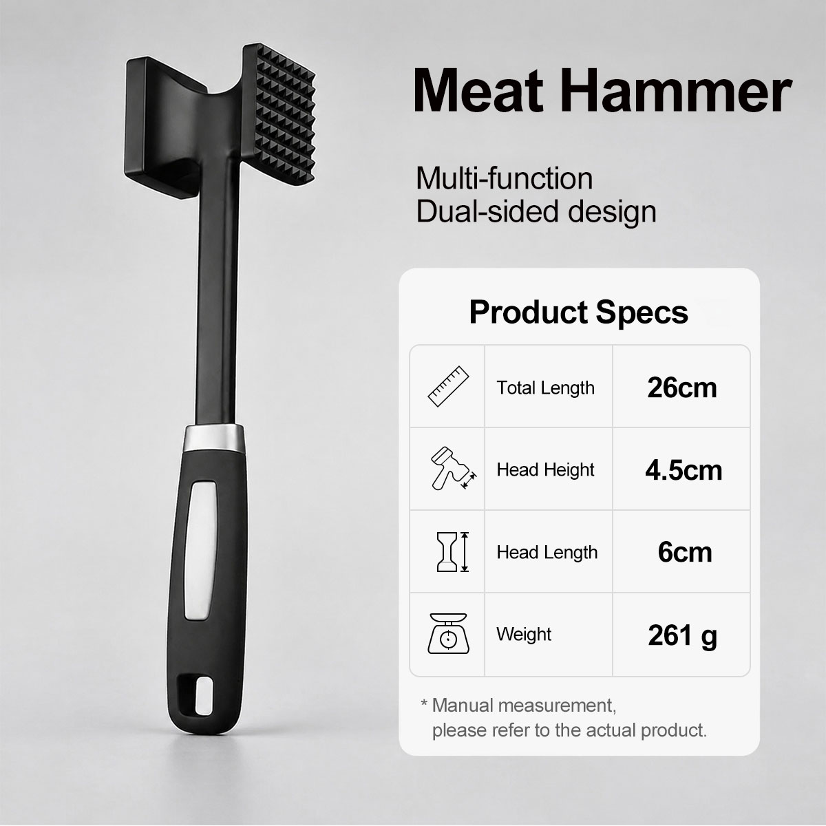 Martelo Amaciador de Carne em  - Kitchen Gadgets Modern avaliação e preço