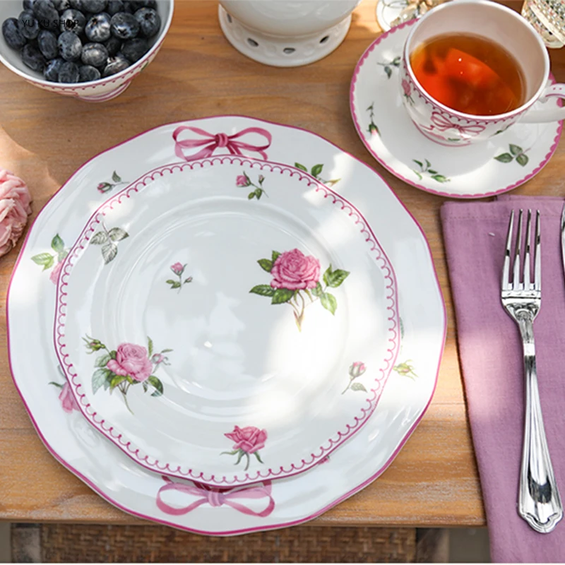 Talheres de rosa francesa osso - Kitchen Gadgets Set avaliação e preço