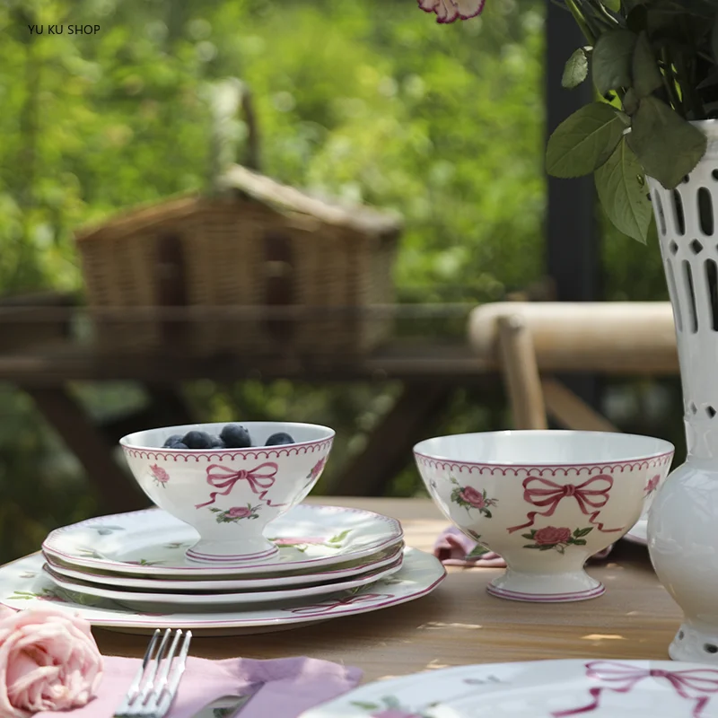Talheres de rosa francesa osso - Kitchen Gadgets Set avaliação e preço