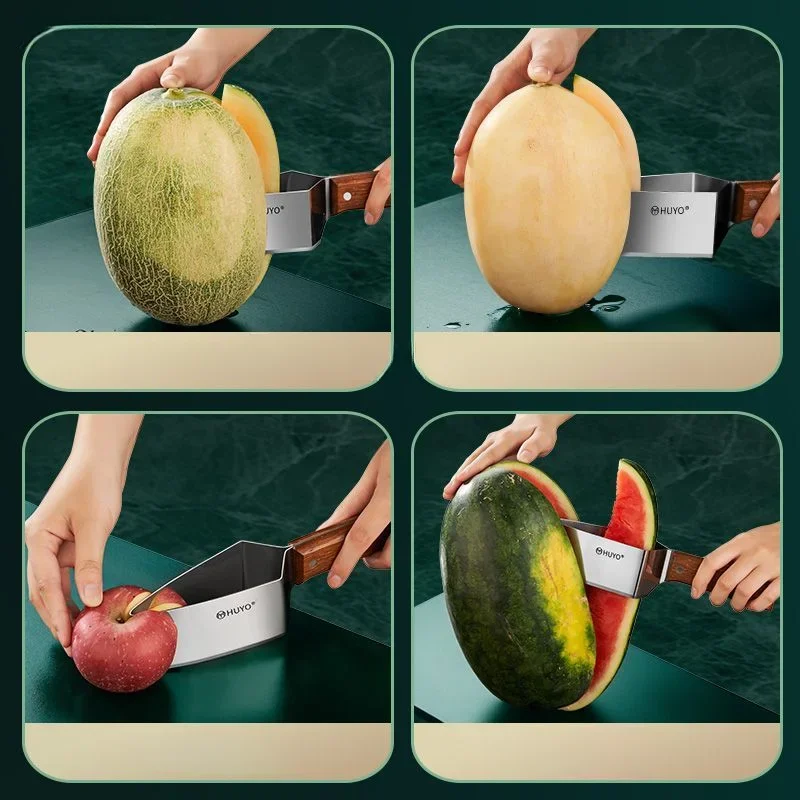 Aço Inoxidável Triângulo Melan - Watermelon Slicer Cutter avaliação e preço