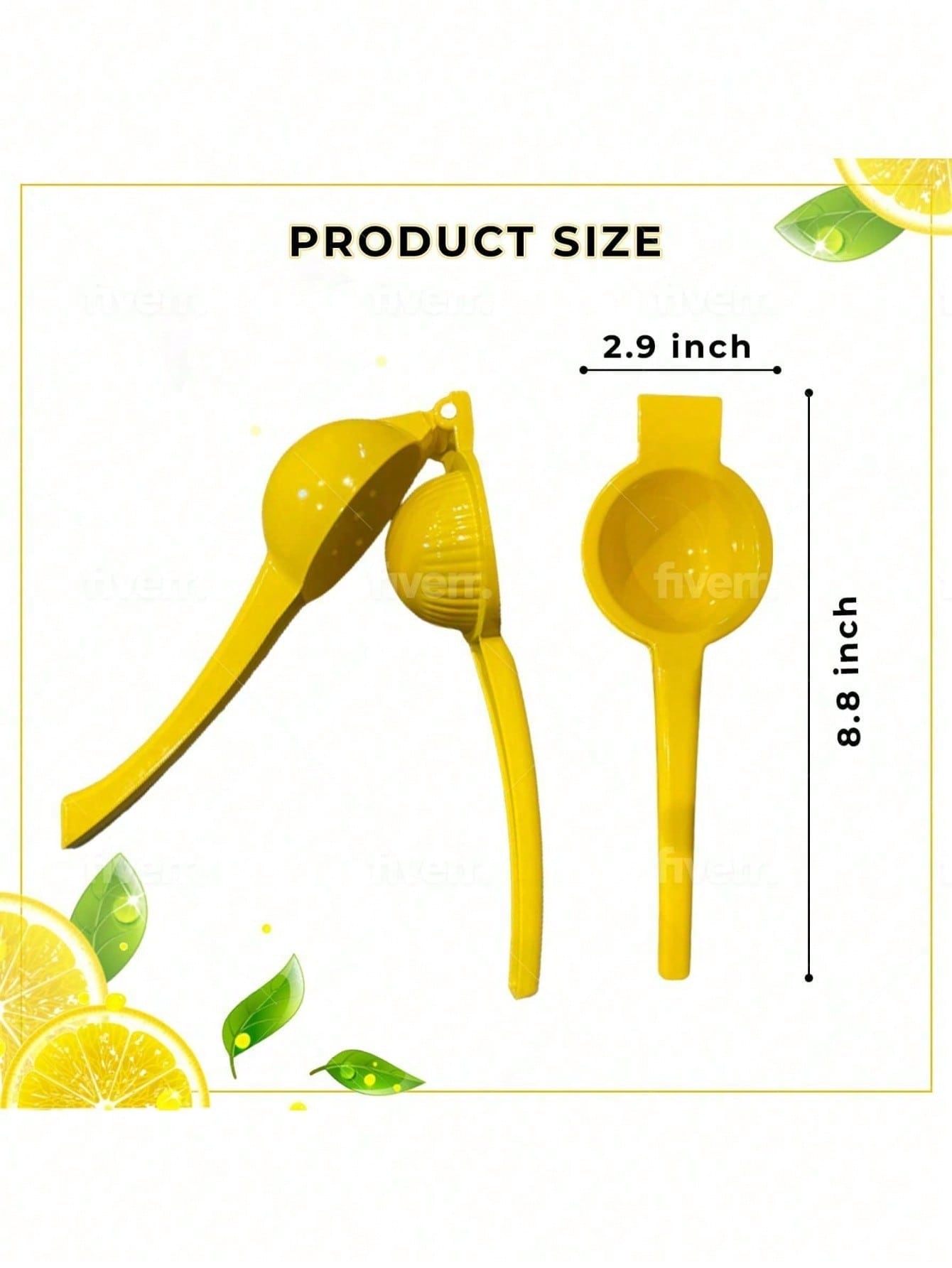 Espremedor de Limão Manual, Fe - Citrus Lemon Squeezer avaliação e preço
