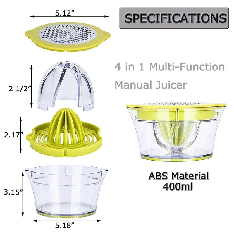 Espremedor Manual de Cítricos  - Citrus Lemon Squeezer avaliação e preço